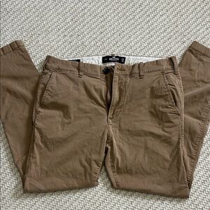 Hollister Men's Khaki Skinny Chinos. 32x30
